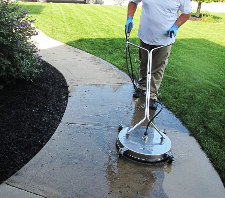 Concrete Pressure Washing