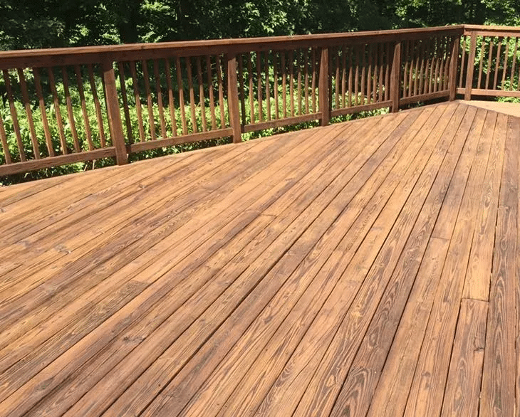 deck staining