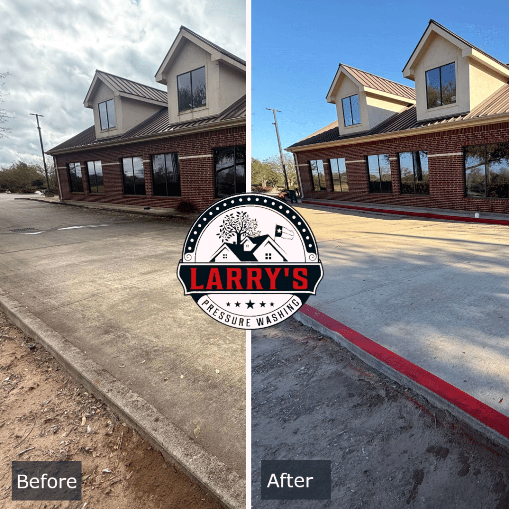 commercial pressure washing