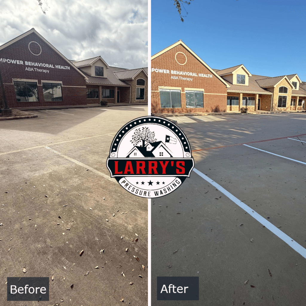 commercial pressure washing