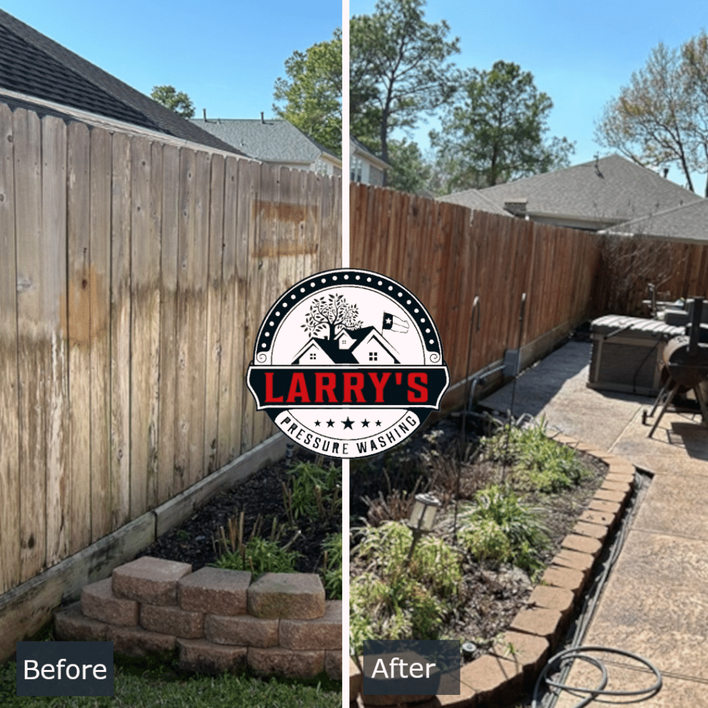 fence cleaning