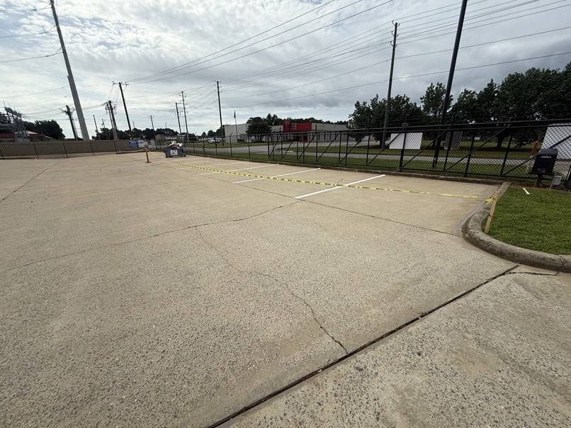 parking lot painting