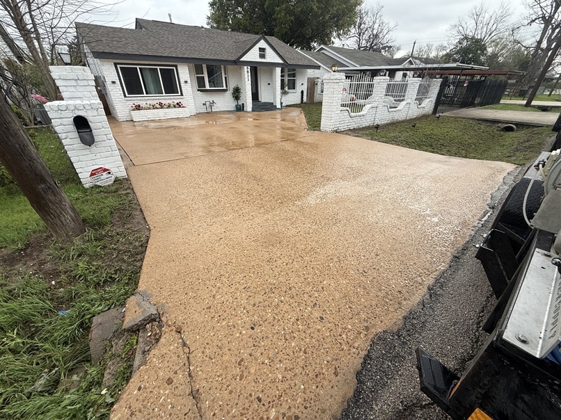 pressure washing