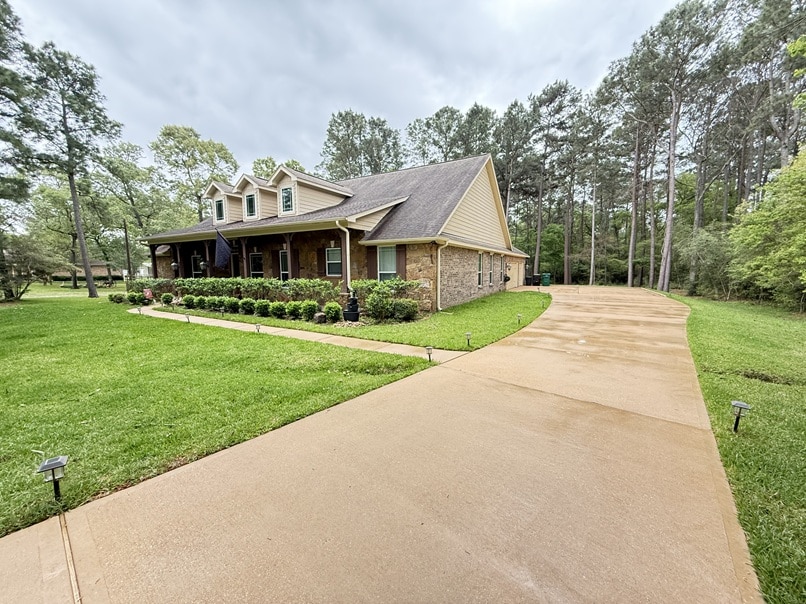 pressure washing